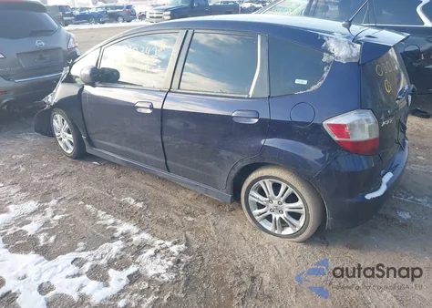 2009 Honda Fit Sport из США, поврежденный, VIN JHMGE88439S030342